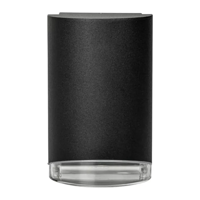 Dyberg Larsen Ribe Udendørs Væglampe H 13 cm - Aluminium/PVC - Sort
