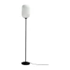 Dyberg Larsen Riflet Gulvlampe H 150 x Ø 22 cm - E27 - Opal/sort