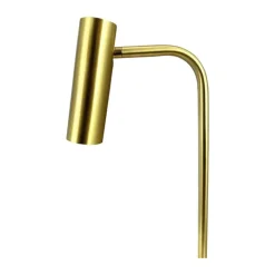 Dyberg Larsen Skagerrak Bordlampe Ø 23,5 x H 50 cm - Metal - Messing