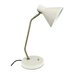 Dyberg Larsen Sleep Bordlampe H 43,3 cm - Metal - Hvid