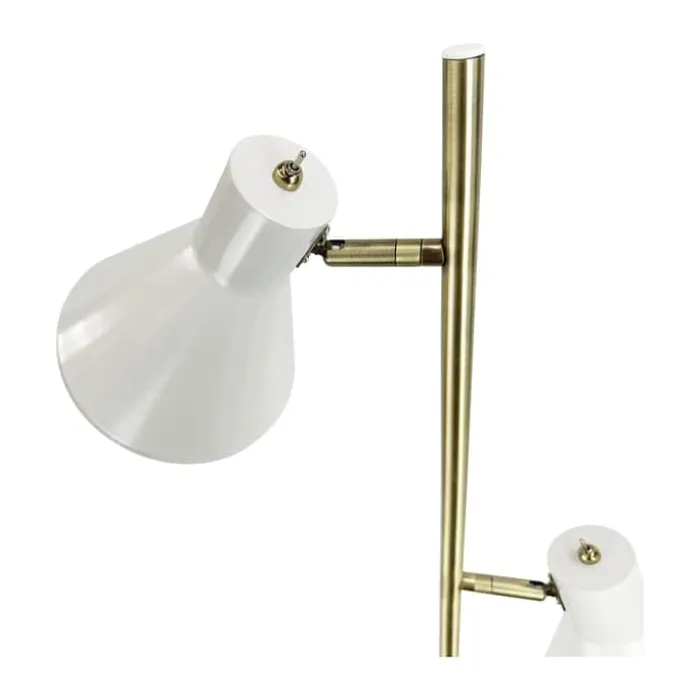 Dyberg Larsen Sleep Gulvlampe H 165 cm - Metal - Hvid