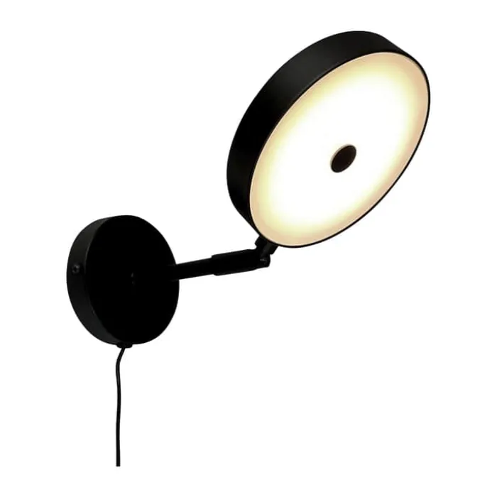 Dyberg Larsen Starlight Væglampe H 10 x L 27 cm - Metal - Sort