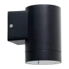 Dyberg Larsen Stege Udendørs Væglampe H 11,6 cm - Aluminium/PVC - Sort