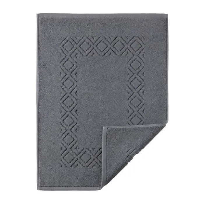 Egeria Denver Bademåtte B 70 x L 130 cm - Bomuld - Anthracite
