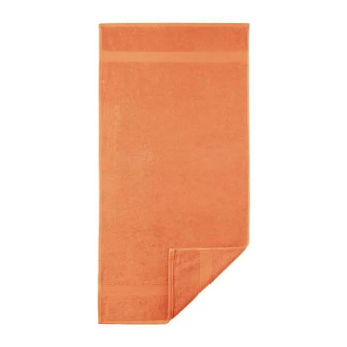 Egeria Diamant Håndklæde - 4 stk. B 50 x L 100 cm - Bomuld - Orange