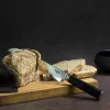 EGO VG 10 Brødkniv L 20,3 cm - Pakkawood/rustfrit stål - Sort