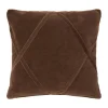Eightmood Malva Pyntepude H 50 x B 50 cm - 100% bomuld - Cognac
