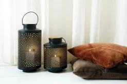 Eightmood Malva Pyntepude H 50 x B 50 cm - 100% bomuld - Cognac