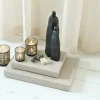 Eightmood Rana Skulptur H 35 x B 8 x L 10 cm - Polyresin - Sort