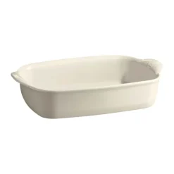 Emile Henry Bradepande H 6,5 x B 19 x L 30 cm - Keramik - Cream