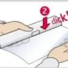 Emsa Click & Cut Foliedispenser L 33 cm - Plastik - Hvid/grøn