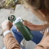 Emsa Light To-Go Rejsekrus 0,4 liter - Rustfrit stål - Grøn