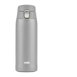 Emsa Light To-Go Rejsekrus 0,4 liter - Rustfrit stål - Grå