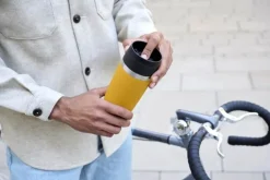 Emsa To-Go Classic Rejsekrus 0,36 liter - Rustfrit stål - Gul