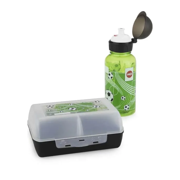 Emsa Variablo Madkassesæt - 2 dele 0,4 liter - Plastik - Grøn