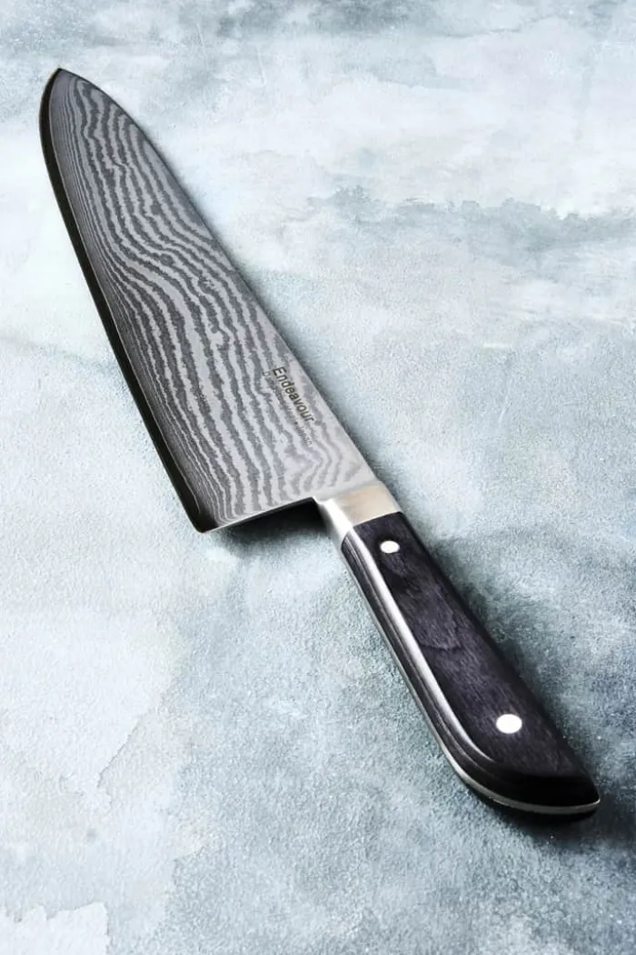 Endeavour Big Chopper Kokkekniv L 24 cm - Damaskusstål