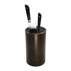 Endeavour Knivblok Ø 15 x H 27 cm - Bambus