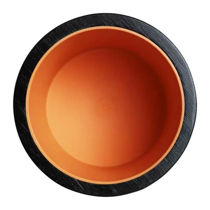Endeavour Redskabsholder Ø 12,5 cm - Bambus - Sort/orange