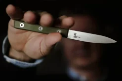Endeavour Resolution Urtekniv L 8,5 cm - Rustfrit stål - Grøn