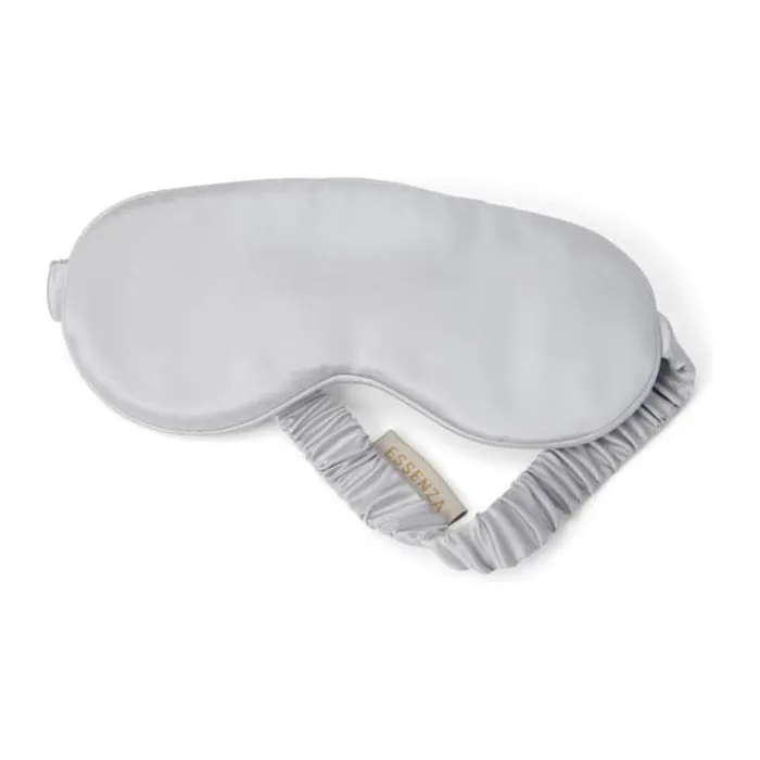 Essenza Alice Sovemaske One size - Morbærsilke - Cloud grey