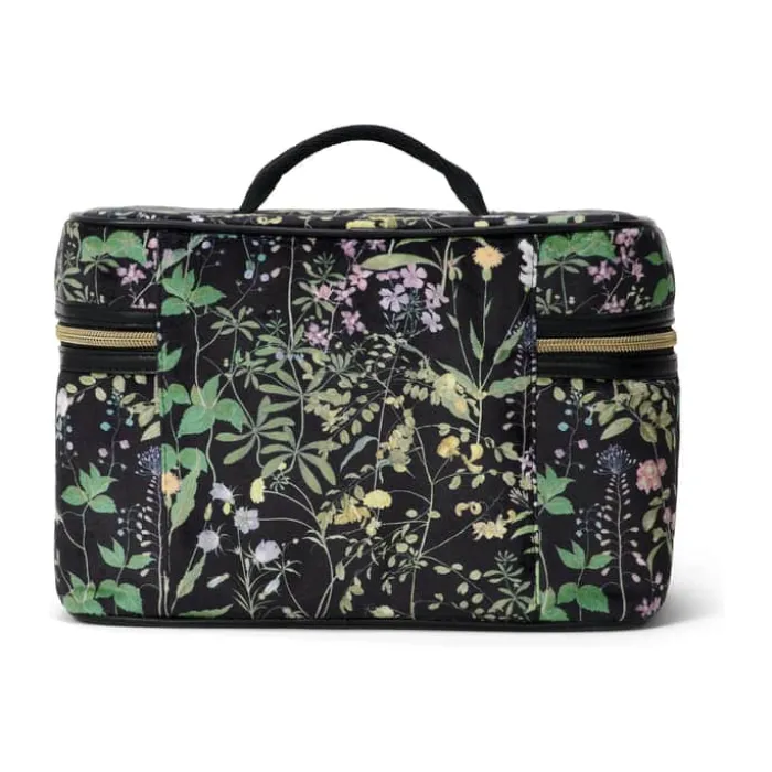 Essenza Augustina Tracy Beauty Case H 17 x B 25 cm - Velour - Sort