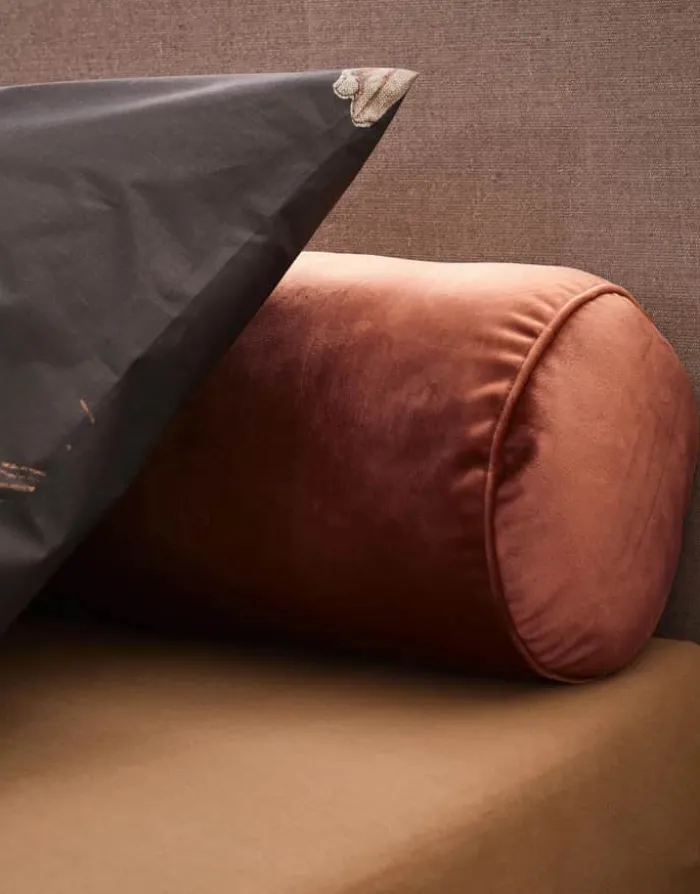 Essenza Dailah Pyntepude B 22 x L 50 cm - Polyester - Shell Brown