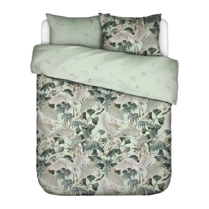 Essenza Diem Sengetøj B 200 x L 220 cm - Bomuldssatin - Pistache