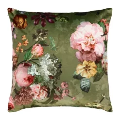 Essenza Fleur Pudebetræk H 50 x B 50 cm - Polyester - Moss