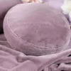 Essenza Furry Pyntepude Ø 45 cm - Polyester - Pale purple