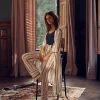Essenza Ilona Meryl Kimono L - Bomuld - Vanilla