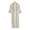 Essenza Ilona Meryl Kimono XS - 100% bomuld - Vanilla