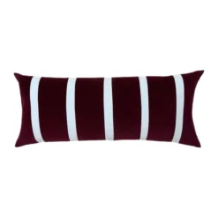 Essenza Isole Pyntepude B 40 x L 90 cm - Bomuldsfløjl - Mauve wine