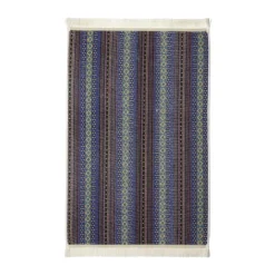Essenza Juliette Tæppe B 60 x L 90 cm - Polyester/bomuld - Almost Black
