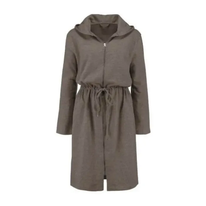 Essenza Louise Badekåbe XS - 60% bomuld/40% polyester - Chocolate
