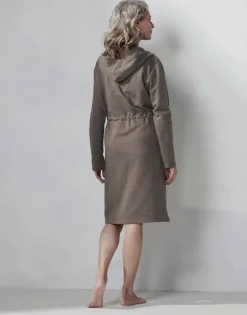 Essenza Louise Badekåbe XS - 60% bomuld/40% polyester - Chocolate
