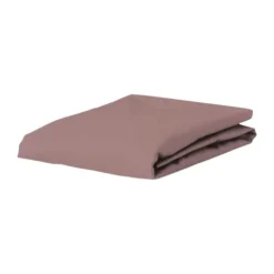 Essenza Minte Stræklagen B 160 x L 200 cm - Bomuldssatin - Pale purple