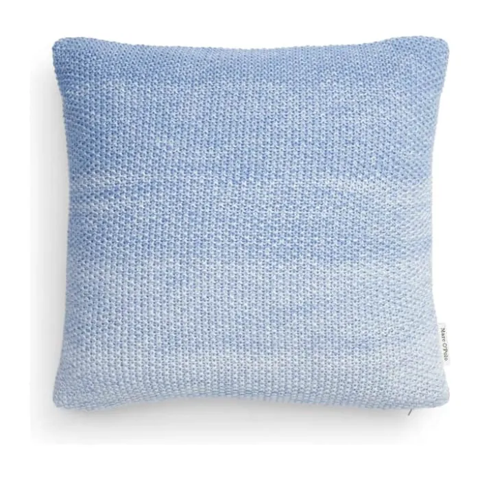 Essenza Nordic Knit Pyntepude B 50 x L 50 cm - Bomuld - Denim Blue