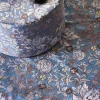 Essenza Ophelia Gulvtæppe B 60 x L 90 cm - Polyester - Blå