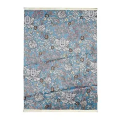 Essenza Ophelia Gulvtæppe B 60 x L 90 cm - Polyester - Blå