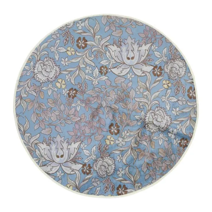 Essenza Ophelia Rundt Gulvtæppe Ø 90 cm - Polyester - Multifarvet