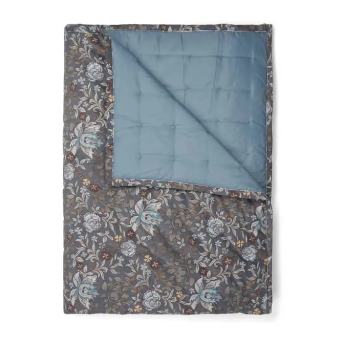 Essenza Ophelia Sengetæppe B 180 x L 265 cm -Polyester - Midnight swim