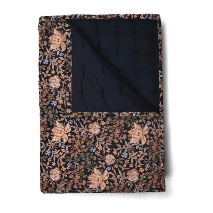 Essenza Ophelia Sengetæppe B 270 x L 265 cm - Polyester - Nightblue