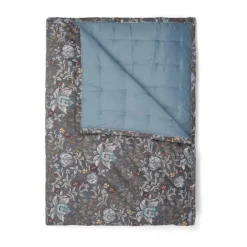 Essenza Ophelia Sengetæppe B 240 x L 100 cm - Polyester - Midnight swim