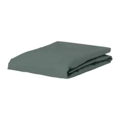 Essenza Organic Jersey Boxlagen B 90/100 x L 200/220 cm -Bomuldsjersey/elastan - Denim