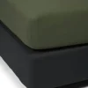 Essenza Organic Jersey Boxlagen B 140/160 x L 200/220 cm -Bomuldsjersey/elastan - Forest green