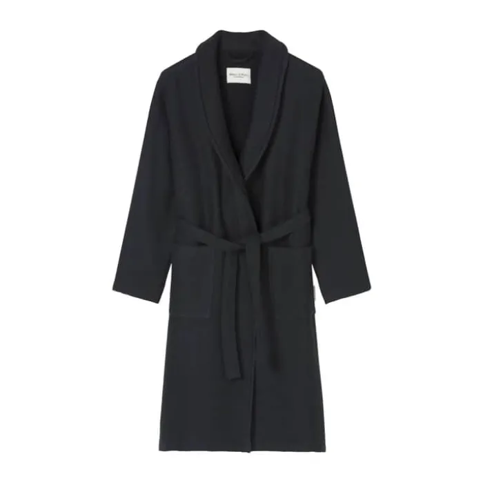 Essenza Premium Badekåbe S - Bomuld - Dark Navy