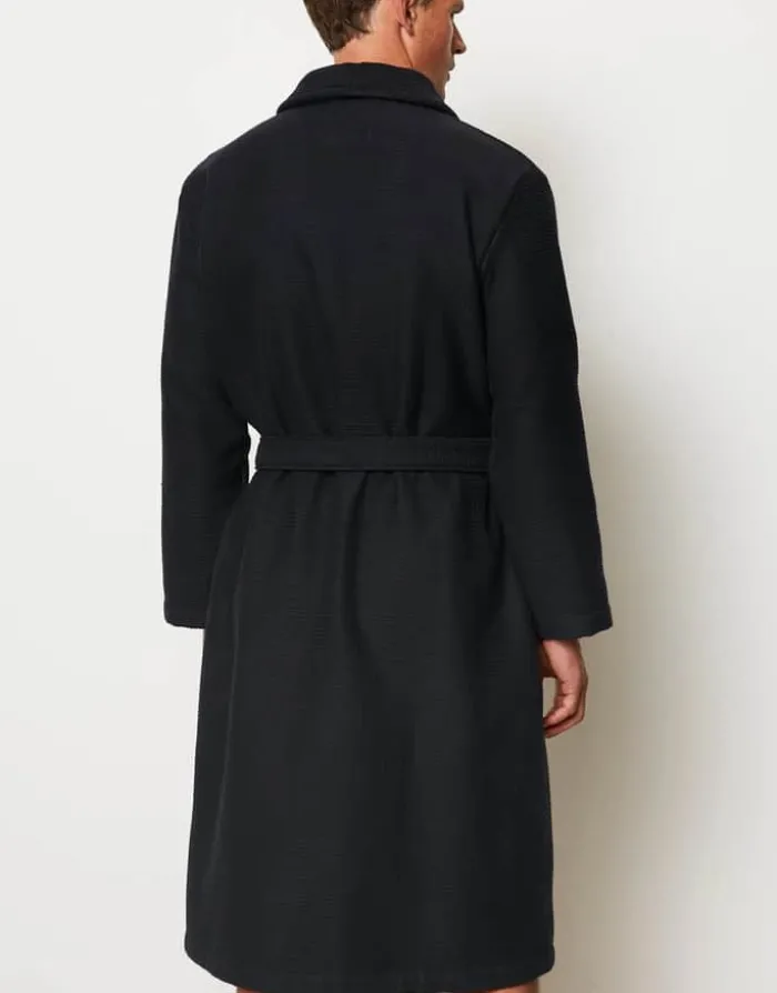 Essenza Premium Badekåbe XL - Bomuld - Dark Navy