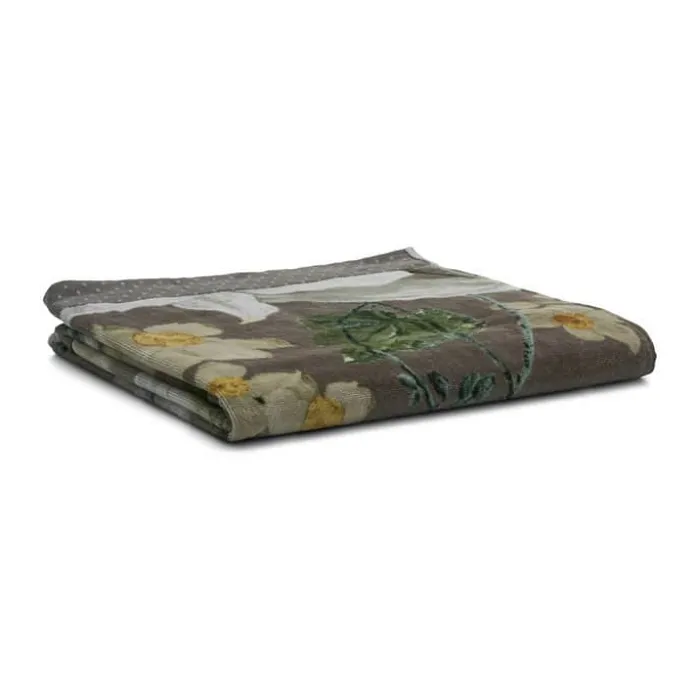 Essenza Rosalee Håndklæde B 70 x L 140 cm - Bomuldsvelour - Grå