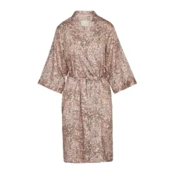 Essenza Sarai Ophelia Kimono XXL - Bomuldssatin - Darling Pink