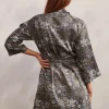 Essenza Sarai Ophelia Kimono XL - Bomuld - Nightblue